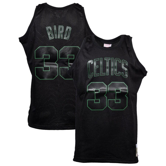 Boston Celtics Larry Bird Mitchell & Ness Dynamic Swingman Jersey-Black