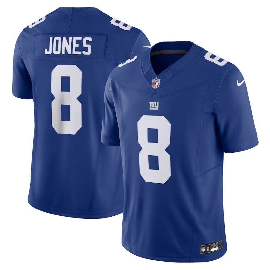 New York Giants Daniel Jones Nike Limited Jersey-Blue