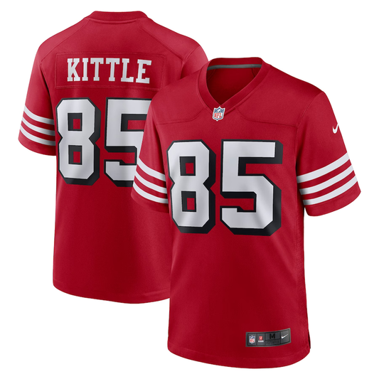 San Francisco 49ers George Kittle Nike Game Jersey- Alternate Red