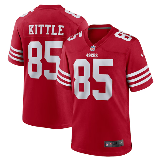 San Francisco 49ers George Kittle Nike Game Jersey-Red