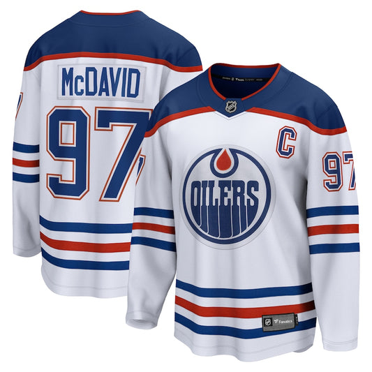 Edmonton Oilers Connor McDavid Fanatics Breakaway Jersey-Away
