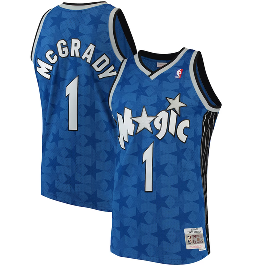 Orlando Magic Tracy McGrady Mitchell & Ness Swingman Jersey-Blue