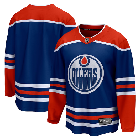 Edmonton Oilers Fanatics Breakaway Jersey-Home