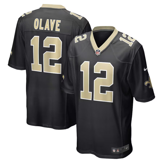 New Orleans Saints Chris Olave Nike Game Jersey-Black