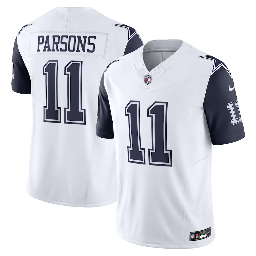 Dallas Cowboys Micah Parsons Nike Limited Jersey-White