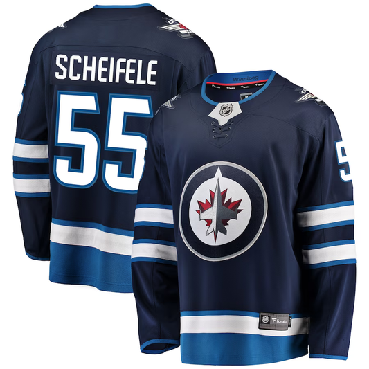 Winnipeg Jets Mark Scheifele Fanatics Breakaway Jersey-Home