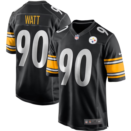 Pittsburgh Steelers TJ Watt Nike Game Jersey-Black