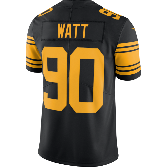 Pittsburgh Steelers T.J Watt Nike Limited Jersey - Color Rush