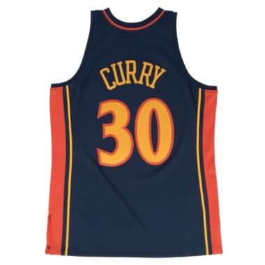Golden State Warriors Stephen Curry Mitchell and Ness Swingman Jersey - Road (2009/10)