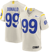 LA Rams Aaron Donald Nike NFL Limited Jersey - Bone