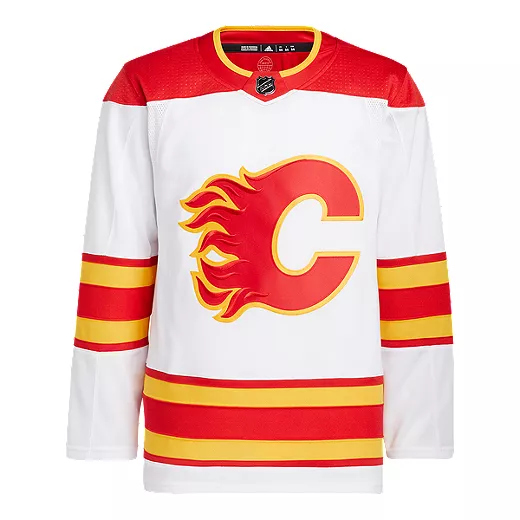 Calgary Flames Adidas Authentic Jersey-Away