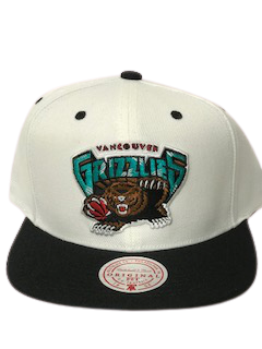 Vancouver grizzlies mitchell & ness NBA snap back hat