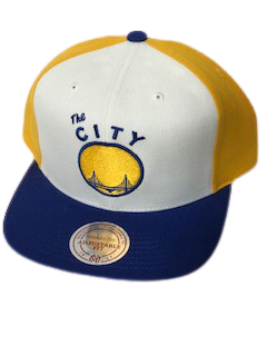 Golden state warriors mitchell & ness NBA snap back hat