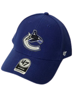 vancouver canucks adjustable 47 brand mvp NHL hockey hat