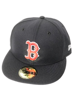 Boston redsox newera fitted 59/50 MLB game hat