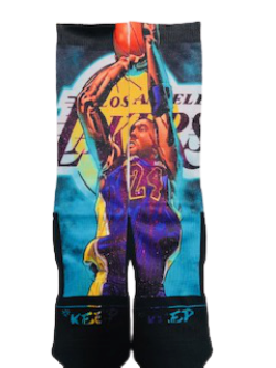 Kobe Bryant Custom Socks