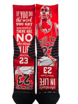 Michael Jordan Custom Socks