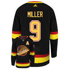Vancouver Canucks JT Miller Adidas Authentic Pro Jersey- Skate