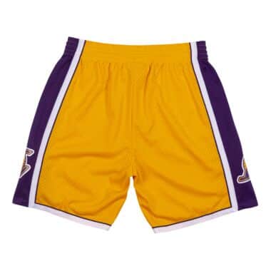 Los Angeles Lakers Mitchell and Ness Swingman Shorts - 2009/10