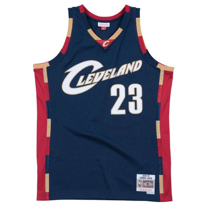 Cleveland Cavaliers LeBron James Mitchell and Ness Swingman Jersey - Alternate (2008/09)