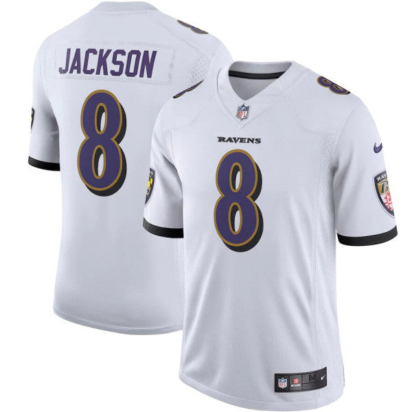 Baltimore Ravens Lamar Jackson Nike Limited Jersey - White