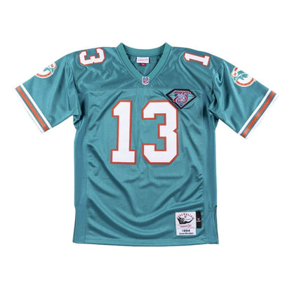 Miami Dolphins Dan Marino 1994 Mitchell and Ness Authentic Jersey - Teal