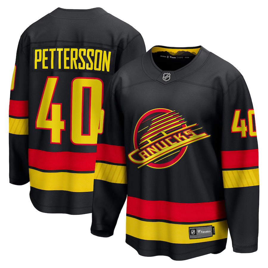 Vancouver Canucks Elias Pettersson Fanatics-New Skate 3rd Jersey