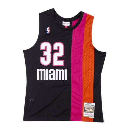 Miami Heat Shaquille O'Neal Mitchell and Ness Swingman Jersey - 2005/06