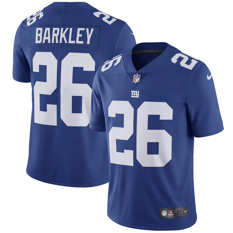 New York Giants Saquon Barkley Nike Limited Jersey - Blue