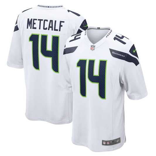 Seattle Seahawks DK Metcalf Nike Game Jersey - White