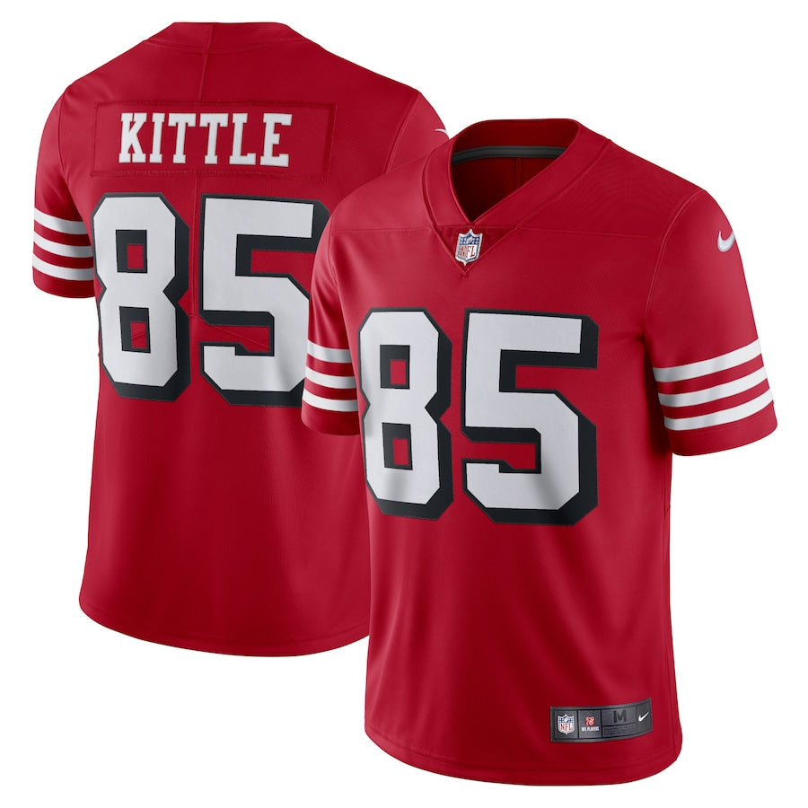 San Francisco 49ers George Kittle Nike Limited Vapor Jersey - Alternate Red