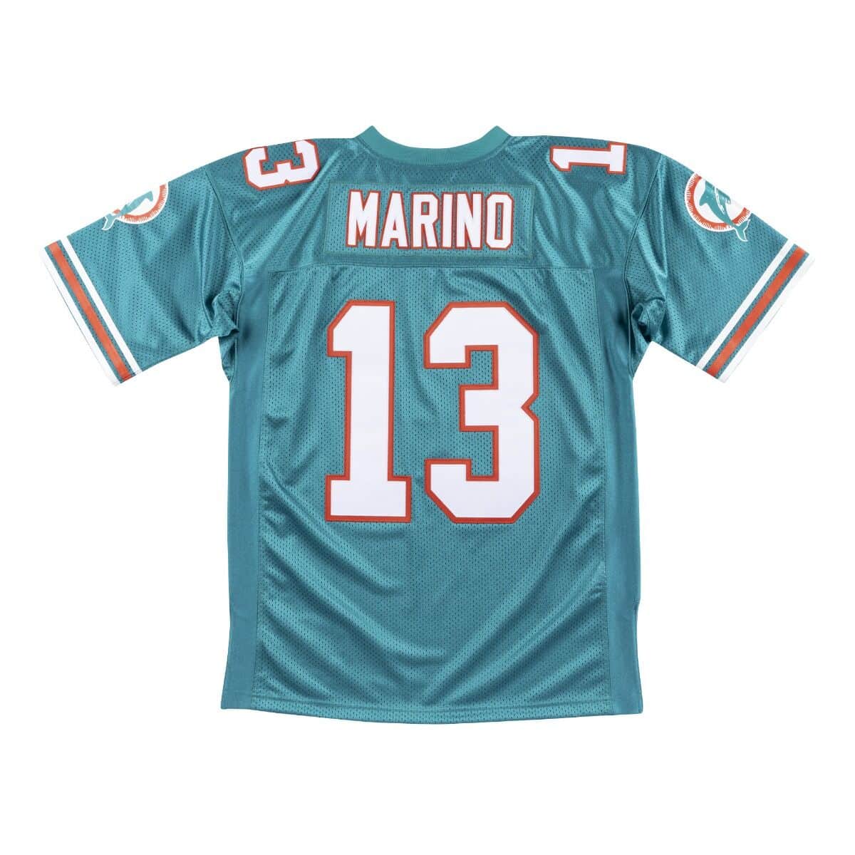 Miami Dolphins Dan Marino 1994 Mitchell and Ness Authentic Jersey - Teal