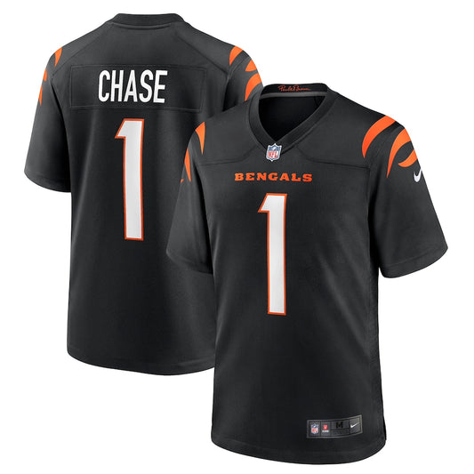 Cincinnati Bengals Ja'Marr Chase Nike NFL Game Jersey - Black