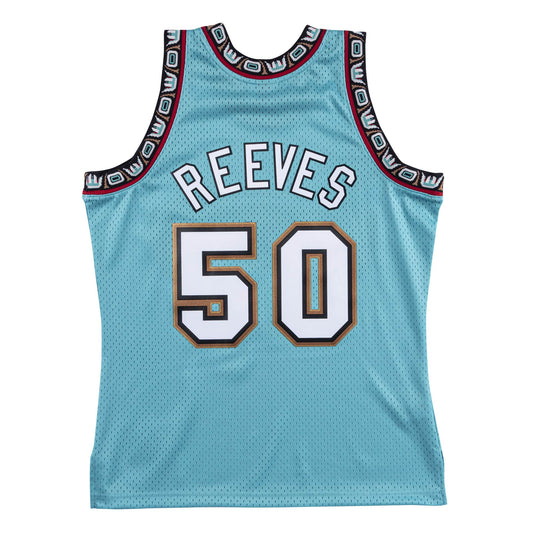 Vancouver Grizzlies Bryant Reeves Mitchell and Ness Swingman Jersey - Teal