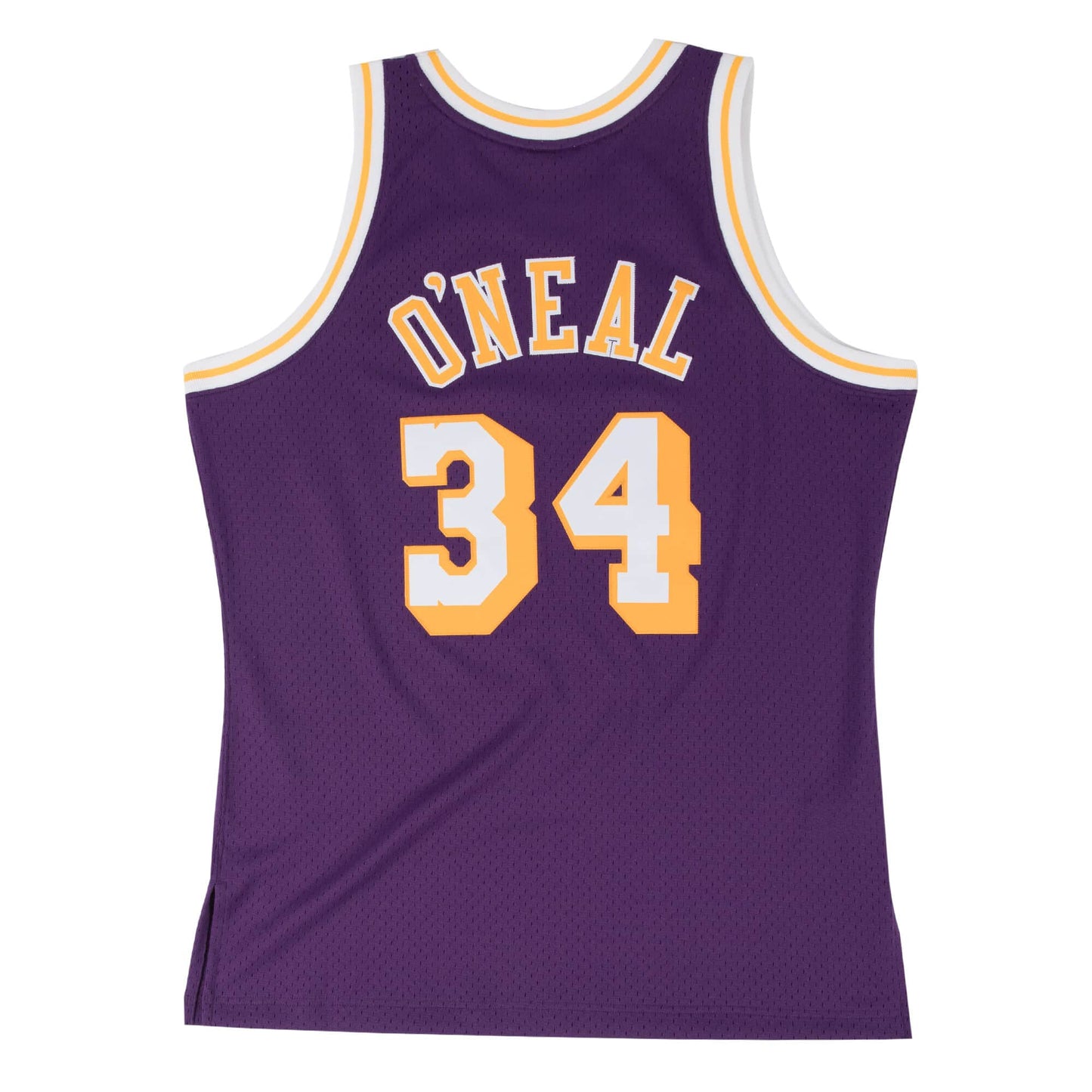 Los Angeles Lakers Shaquille O'Neal Mitchell and Ness Swingman Jersey - Purple (1996-97)