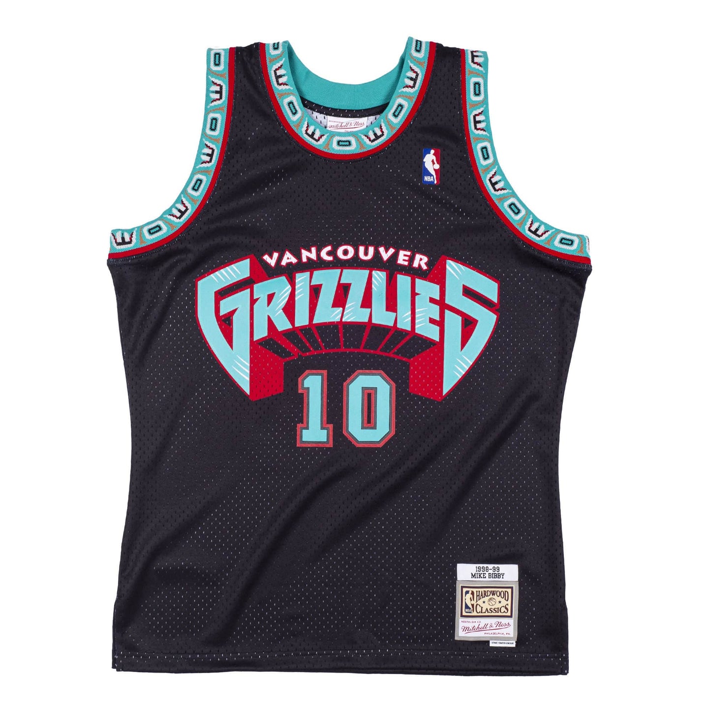 Vancouver Grizzlies Mike Bibby Mitchell and Ness Jersey - Reload (1998-99)