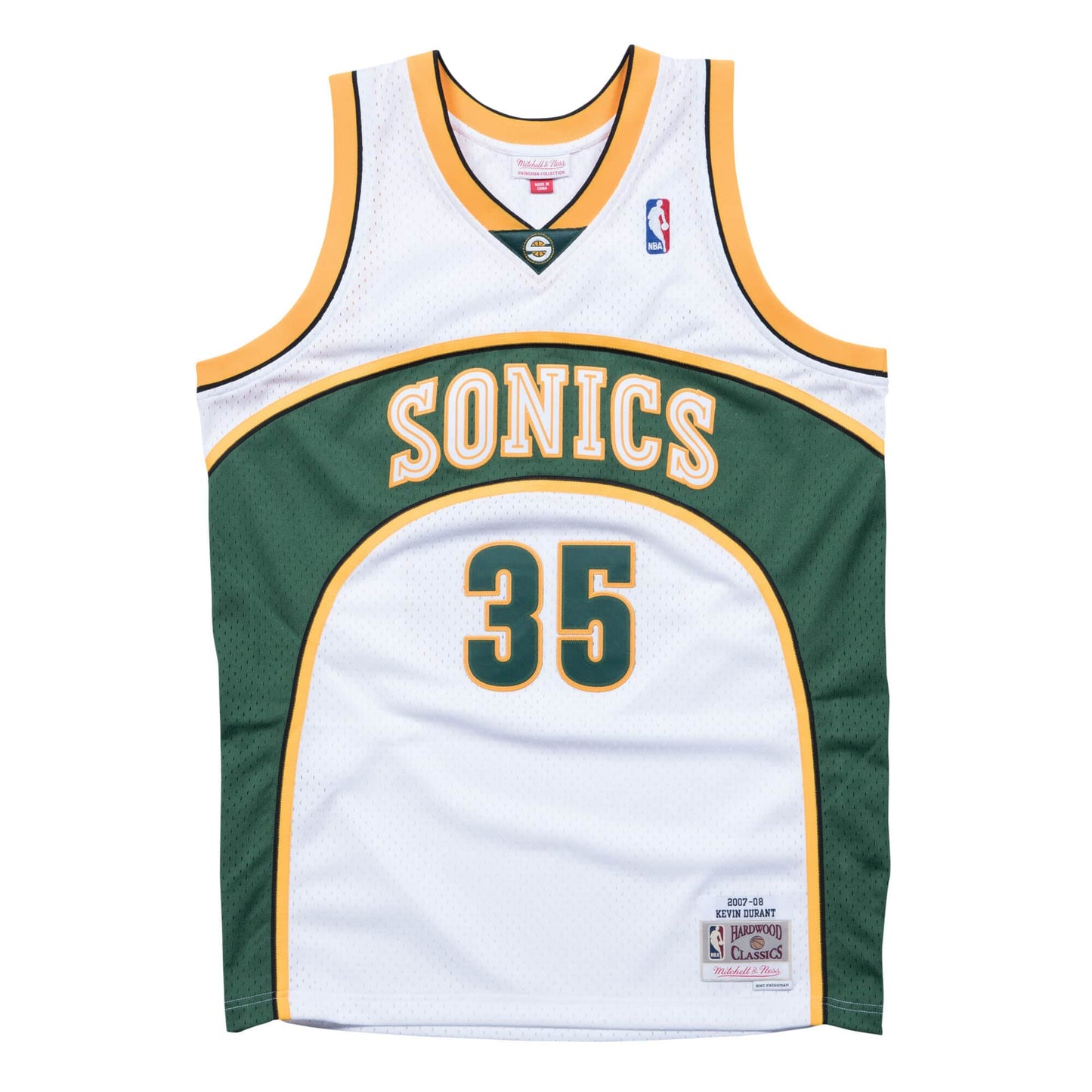 Seattle Supersonics Kevin Durant Mitchell and Ness Jersey - Home (2007-08)