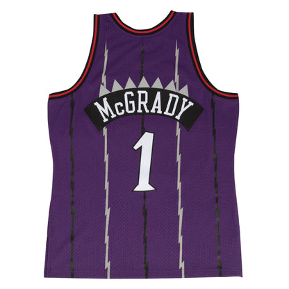 Toronto Raptors Tracy McGrady Mitchell and Ness Swingman Jersey - Purple