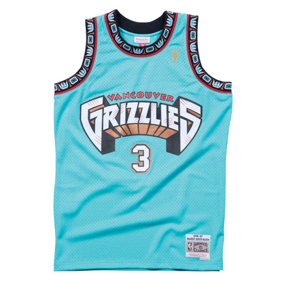 Vancouver Grizzlies Shareef Abdur-Rahim Mitchell and Ness Swingman Jersey - Teal