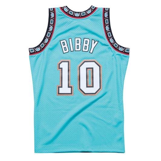 Vancouver Grizzlies Mike Bibby Mitchell and Ness Swingman Jersey - Teal